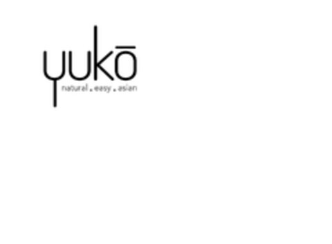 yuko natural easy asian Logo (EUIPO, 09.07.2020)