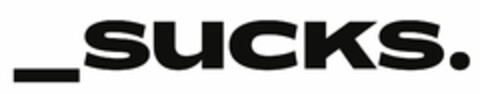 sucks Logo (EUIPO, 11.12.2020)