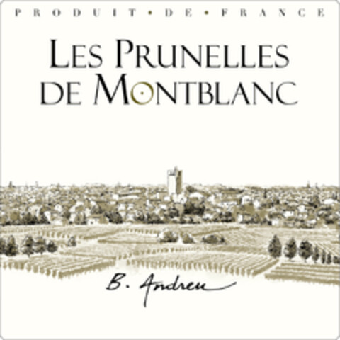 LES PRUNELLES DE MONTBLANC B. ANDREU Logo (EUIPO, 05/19/2021)