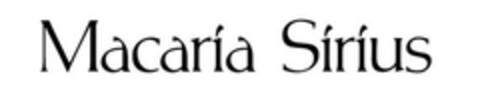 Macaria Sirius Logo (EUIPO, 07.03.2023)