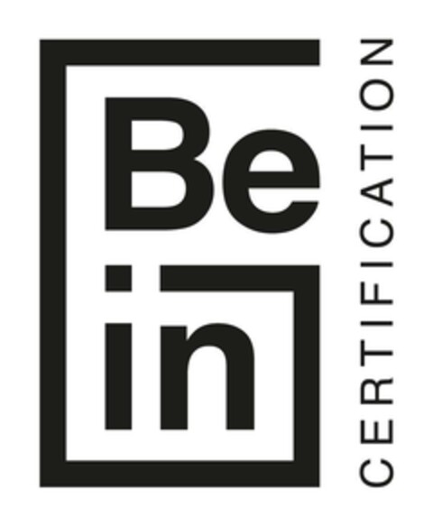 Be(in) Certification Logo (EUIPO, 05/09/2023)