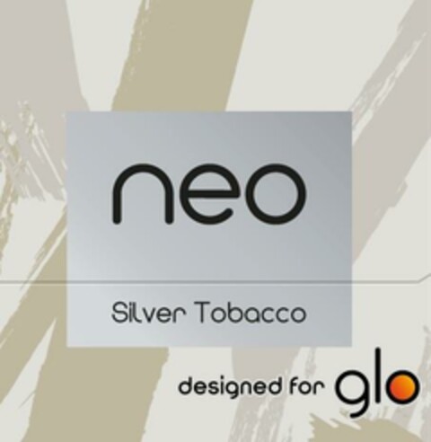 neo Silver Tobacco designed for glo Logo (EUIPO, 06/06/2023)