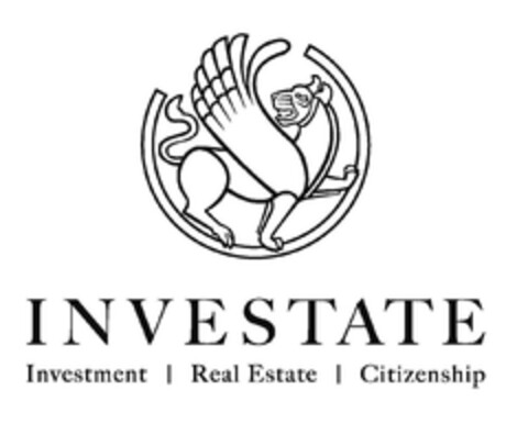 INVESTATE Investment | Real Estate | Citizenship Logo (EUIPO, 11.08.2023)