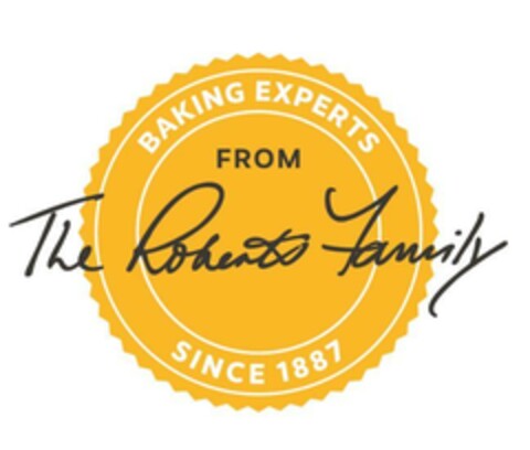 FROM THE ROBERTS FAMILY BAKING EXPERTS SINCE 1887 Logo (EUIPO, 26.02.2024)