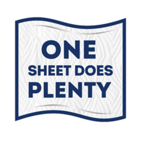 ONE SHEET DOES PLENTY Logo (EUIPO, 01/10/2025)