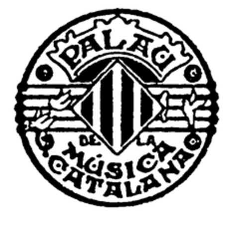 PALAU DE LA MUSICA CATALANA Logo (EUIPO, 01.04.1996)