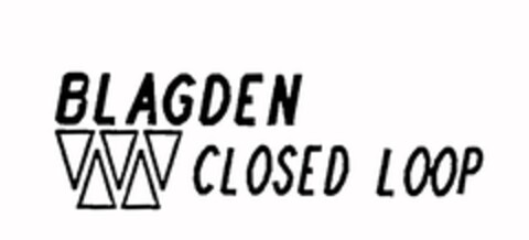 BLAGDEN CLOSED LOOP Logo (EUIPO, 15.05.1996)