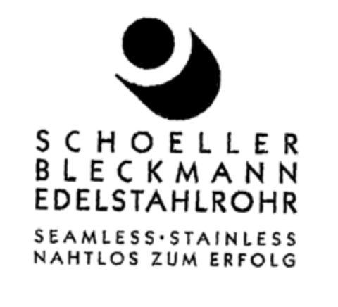 SCHOELLER BLECKMANN EDELSTAHLROHR Logo (EUIPO, 06/12/1996)