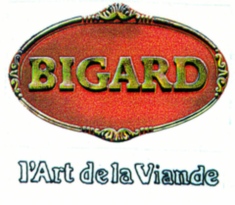 BIGARD l'Art de la Viande Logo (EUIPO, 12.09.1996)