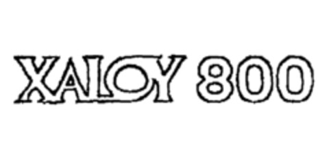 XALOY 800 Logo (EUIPO, 11/21/1996)