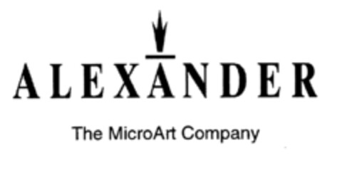 ALEXANDER The MicroArt Company Logo (EUIPO, 02/11/1998)