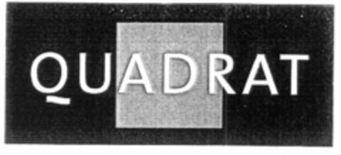 QUADRAT Logo (EUIPO, 06.08.1998)