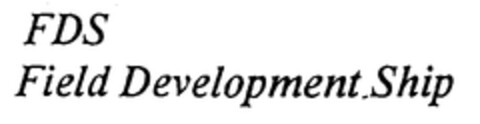 FDS Field Development Ship Logo (EUIPO, 20.09.1999)