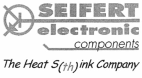 SEIFERT electronic components The Heat S(th)ink Company Logo (EUIPO, 18.09.2000)