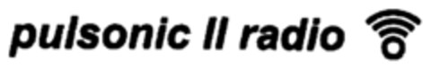 pulsonic ll radio Logo (EUIPO, 10/02/2000)