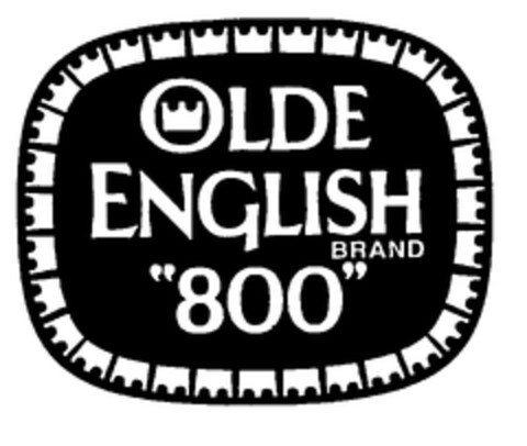 OLDE ENGLISH "800" BRAND Logo (EUIPO, 17.08.2001)