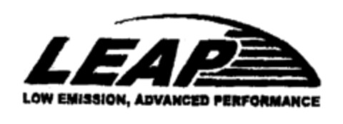 LEAP LOW EMISSION, ADVANCED PERFORMANCE Logo (EUIPO, 29.05.2002)