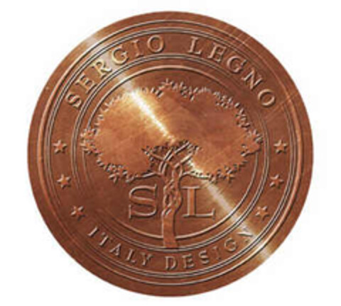 SL SERGIO LEGNO ITALY DESIGN Logo (EUIPO, 08.11.2006)