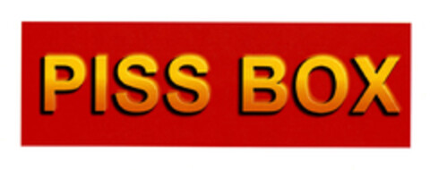 PISS BOX Logo (EUIPO, 03/22/2007)