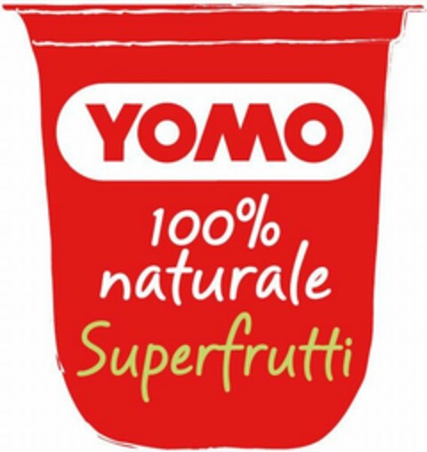 YOMO 100% naturale Superfrutti Logo (EUIPO, 04.12.2008)