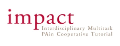 IMPACT Interdisciplinary Multitask Pain Cooperative Tutorial Logo (EUIPO, 07/09/2010)