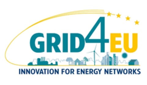 GRID4EU INNOVATION FOR ENERGY NETWORKS Logo (EUIPO, 20.01.2012)