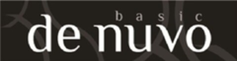 BASIC DE NUVO Logo (EUIPO, 12.09.2012)