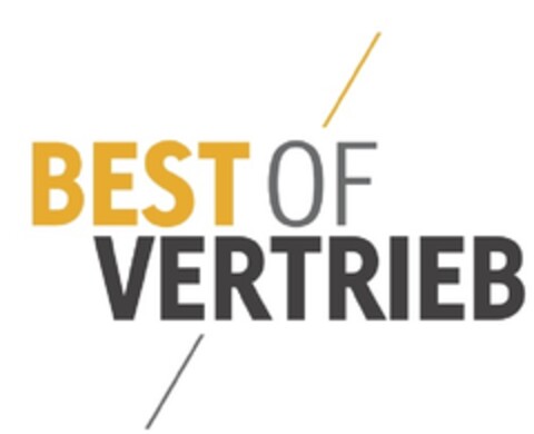 BEST OF VERTRIEB Logo (EUIPO, 02.09.2013)