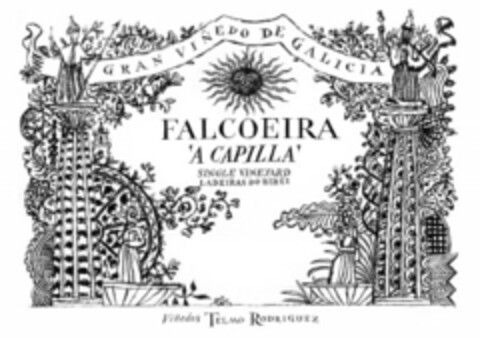 Gran viñedo de Galicia FALCOEIRA A CAPILLA Single Vineyard Ladeiras do Bibei Viñedos Telmo Rodriguez Logo (EUIPO, 24.11.2014)