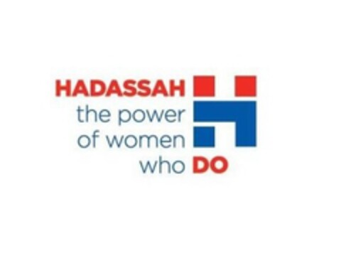 HADASSAH THE POWER OF WOMEN WHO DO Logo (EUIPO, 09.12.2014)