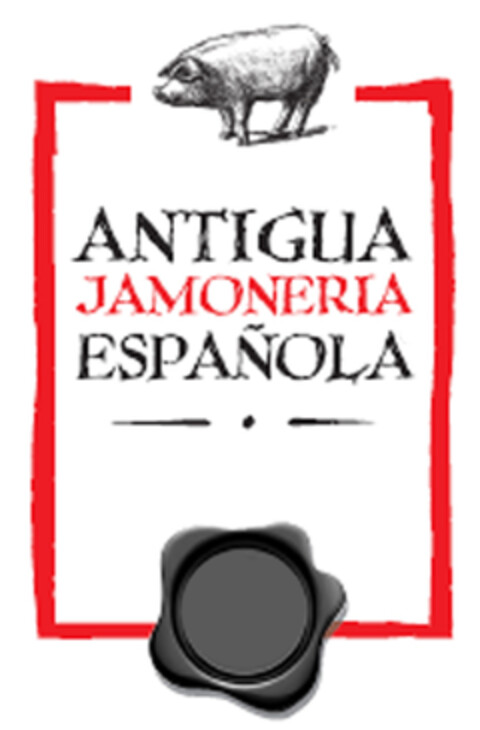 ANTIGUA JAMONERIA ESPAÑOLA Logo (EUIPO, 12.11.2015)