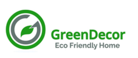 GreenDecor Eco Friendly Home Logo (EUIPO, 14.12.2015)