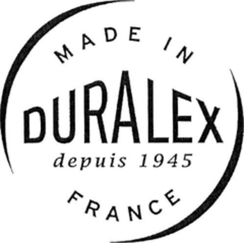 DURALEX depuis 1945 MADE IN FRANCE Logo (EUIPO, 03/25/2016)
