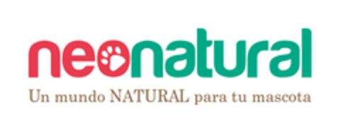 neonatural Un mundo NATURAL para tu mascota Logo (EUIPO, 09.12.2016)