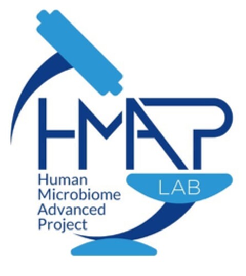 HMAP HUMAN MICROBIOME ADVANCED PROJECT LAB Logo (EUIPO, 02/28/2018)