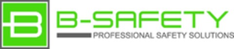 B-SAFETY professional safety solutions Logo (EUIPO, 11/19/2019)