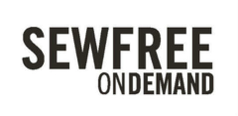 SEWFREE ON DEMAND Logo (EUIPO, 23.12.2019)