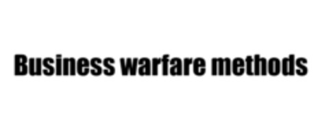 Business warfare methods Logo (EUIPO, 02/09/2021)