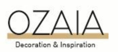 OZAIA Decoration & Inspiration Logo (EUIPO, 11/15/2021)