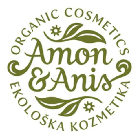 Amon&Anis ORGANIC COSMETICS EKOLOŠKA KOZMETIKA Logo (EUIPO, 05/17/2022)