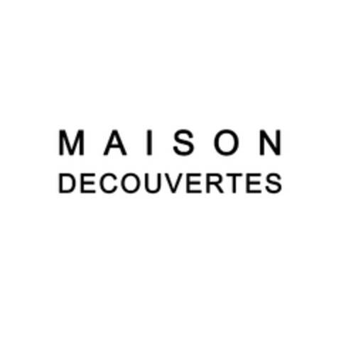 MAISON DECOUVERTES Logo (EUIPO, 29.09.2022)