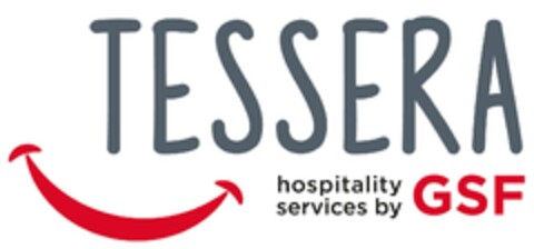 TESSERA hospitality services by GSF Logo (EUIPO, 09/21/2023)