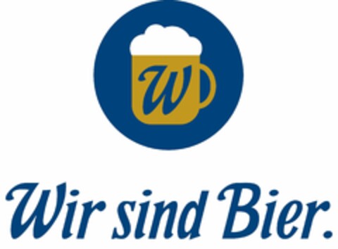 W Wir sind Bier . Logo (EUIPO, 13.10.2023)