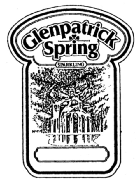 Glenpatrick Spring SPARKLING Logo (EUIPO, 26.06.1996)