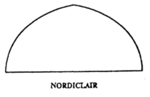 NORDICLAIR Logo (EUIPO, 08.01.1997)