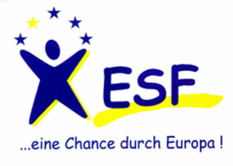 ESF ...eine Chance durch Europa! Logo (EUIPO, 06/12/2000)