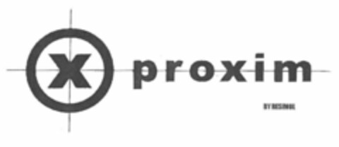 X proxim BY RESIMOL Logo (EUIPO, 31.08.2000)