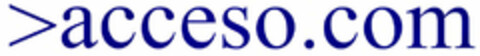 >acceso.com Logo (EUIPO, 11/12/2001)