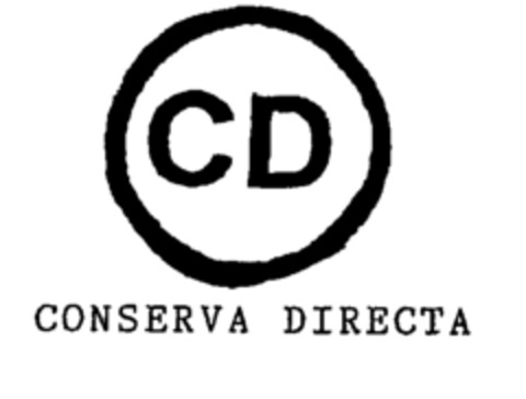 CD CONSERVA DIRECTA Logo (EUIPO, 01.07.2002)