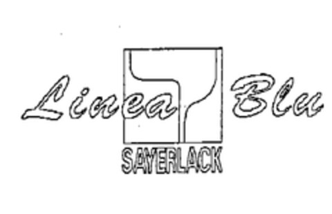 Linea Blu SAYERLACK Logo (EUIPO, 28.03.2003)